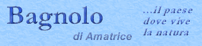 Bagnolo Amatrice